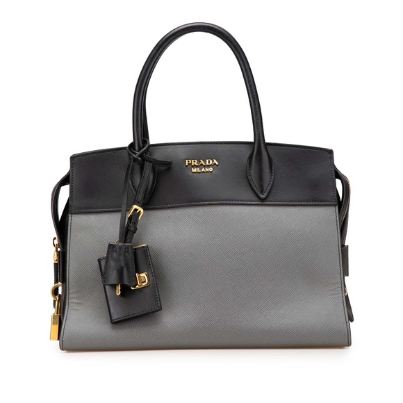 Pre-Loved Prada Saffiano and City Calf Esplanade Bag - Picture 1 of 12